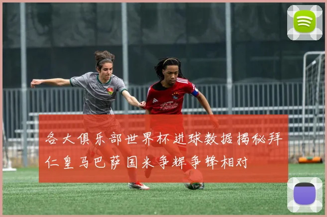 各大俱乐部世界杯进球数据揭秘拜仁皇马巴萨国米争辉争锋相对